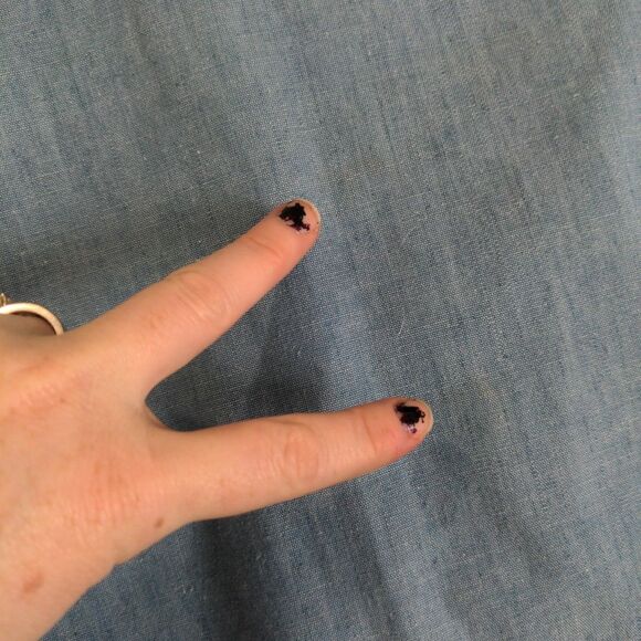 VTG Westerner Mens Denim Button Up LS Shirt Size XL Blue Embroidered Bull Rodeo - Picture 9 of 13